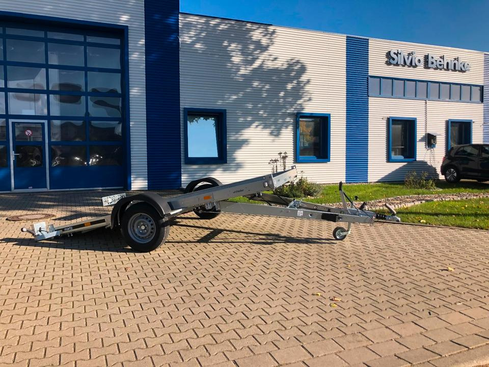 Martz Anhänger / Tieflader 1163Kg Nutzlast mit Knickdeichsel zum Kippen 3250x1850mm *INKL.19% MWST* - Remolque para moto: foto 1 Martz Anhänger / Tieflader 1163Kg Nutzlast mit Knickdeichsel zum Kippen 3250x1850mm *INKL.19% MWST* - Remolque para moto: foto 1