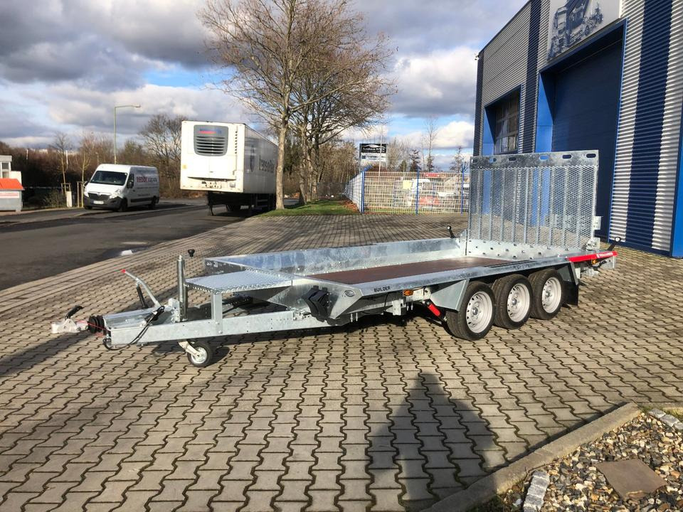 Temared Tieflader BUILDER 3 4018/3 S 3500KG *NUTZLAST 2744KG*INKL. STOßDÄMPFER*INKL.19% MWST*SOFORT!* - Remolque porta maquinaria: foto 2 Temared Tieflader BUILDER 3 4018/3 S 3500KG *NUTZLAST 2744KG*INKL. STOßDÄMPFER*INKL.19% MWST*SOFORT!* - Remolque porta maquinaria: foto 2