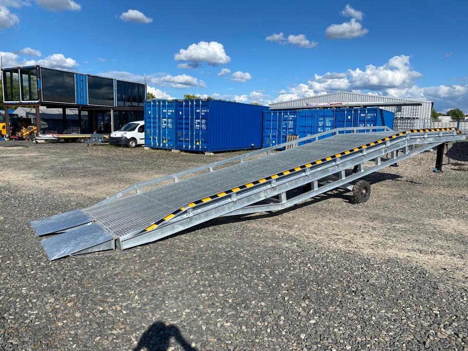 Verladerampe 8t Verzinkt Containerrampe LKW Rampe Vorführmodell inkl. Gratis Lieferung *INKL.19% MWST*SOFORT!* - Rampa de carga: foto 1 Verladerampe 8t Verzinkt Containerrampe LKW Rampe Vorführmodell inkl. Gratis Lieferung *INKL.19% MWST*SOFORT!* - Rampa de carga: foto 1