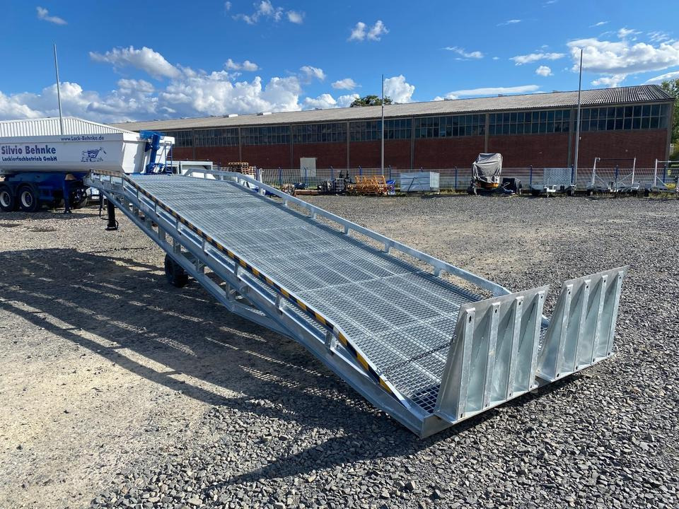 Verladerampe 8t Verzinkt Containerrampe LKW Rampe Vorführmodell inkl. Gratis Lieferung *INKL.19% MWST*SOFORT!* - Rampa de carga: foto 5 Verladerampe 8t Verzinkt Containerrampe LKW Rampe Vorführmodell inkl. Gratis Lieferung *INKL.19% MWST*SOFORT!* - Rampa de carga: foto 5