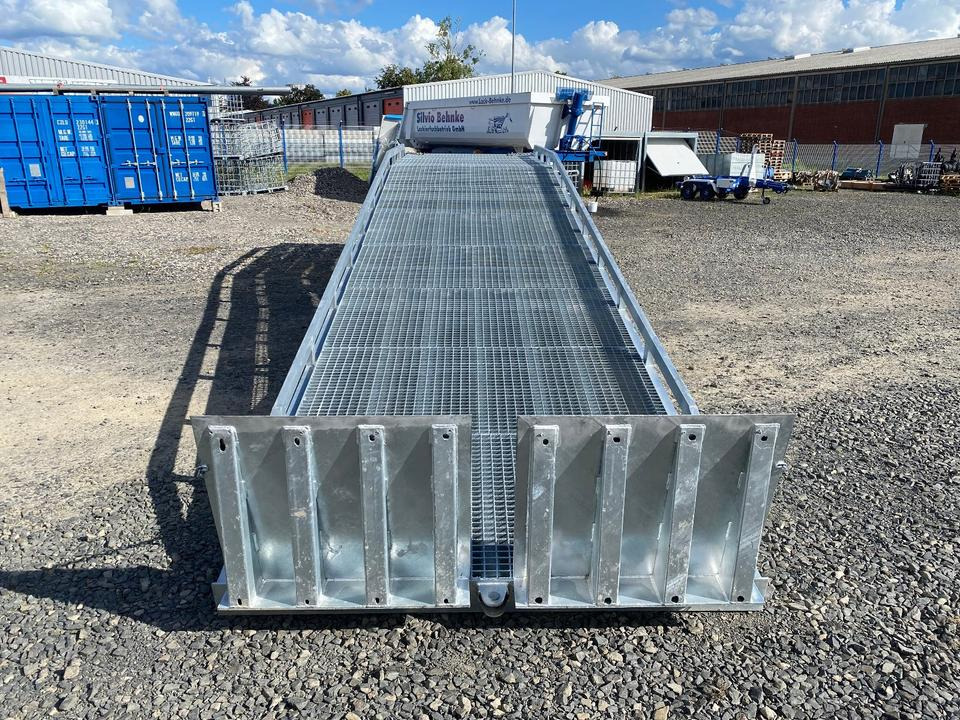 Verladerampe 8t Verzinkt Containerrampe LKW Rampe Vorführmodell inkl. Gratis Lieferung *INKL.19% MWST*SOFORT!* - Rampa de carga: foto 4 Verladerampe 8t Verzinkt Containerrampe LKW Rampe Vorführmodell inkl. Gratis Lieferung *INKL.19% MWST*SOFORT!* - Rampa de carga: foto 4
