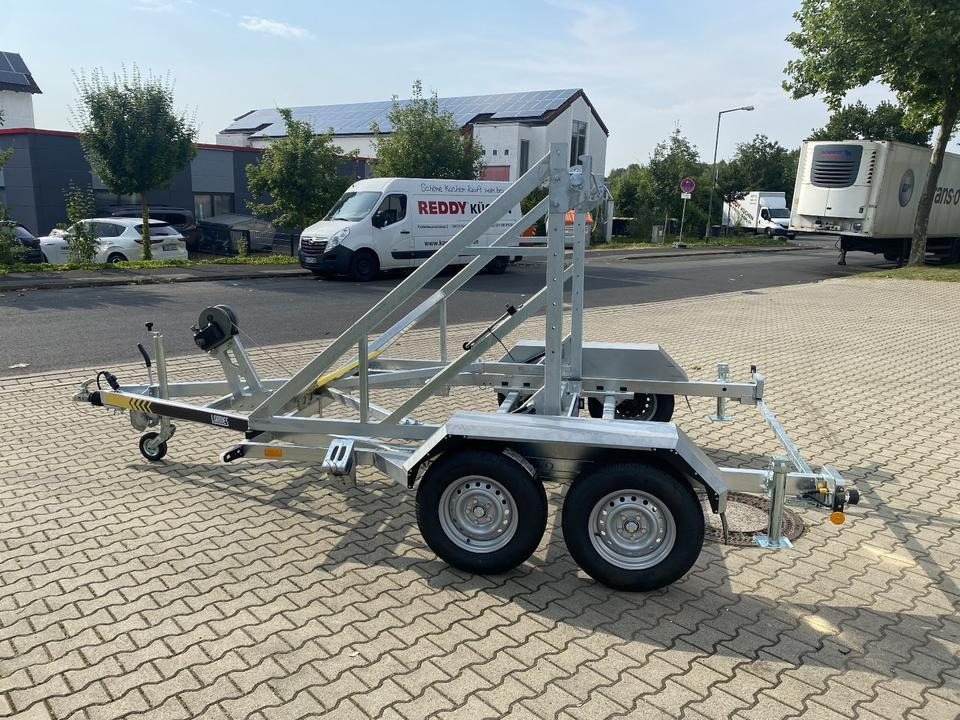 Vermietung / Kabelanhänger 3500KG / Nutzlast 2825KG / Kabeltrommel-Anhänger / Glasfaser/ 1 Woche - Remolque portabobinas: foto 4 Vermietung / Kabelanhänger 3500KG / Nutzlast 2825KG / Kabeltrommel-Anhänger / Glasfaser/ 1 Woche - Remolque portabobinas: foto 4