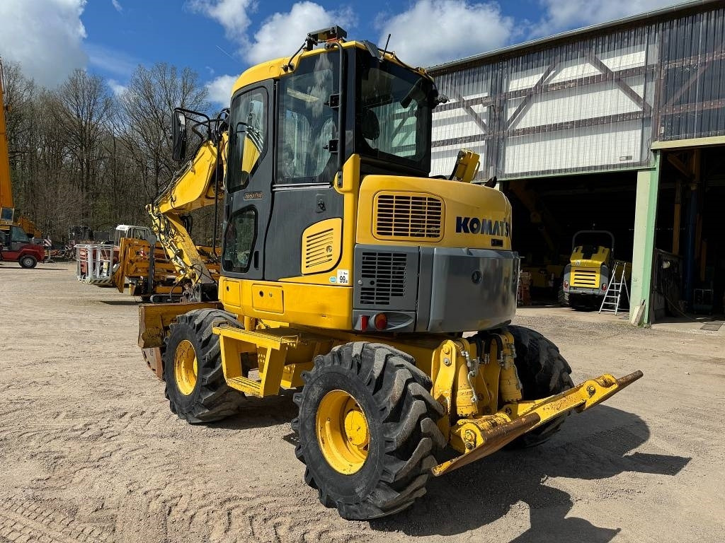Komatsu PW 98 MR-8 - Excavadora de ruedas: foto 5 Komatsu PW 98 MR-8 - Excavadora de ruedas: foto 5