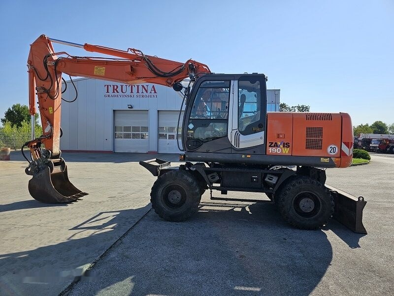 Hitachi ZX190W-3 - Excavadora de ruedas: foto 1 Hitachi ZX190W-3 - Excavadora de ruedas: foto 1