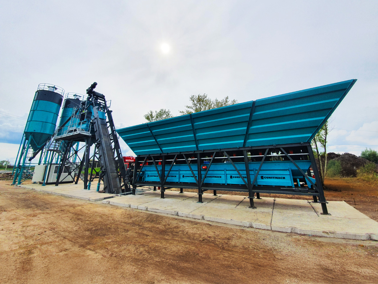 Constmach 100 m³/h kompakte Betonmischanlage - Planta de hormigón: foto 4 Constmach 100 m³/h kompakte Betonmischanlage - Planta de hormigón: foto 4