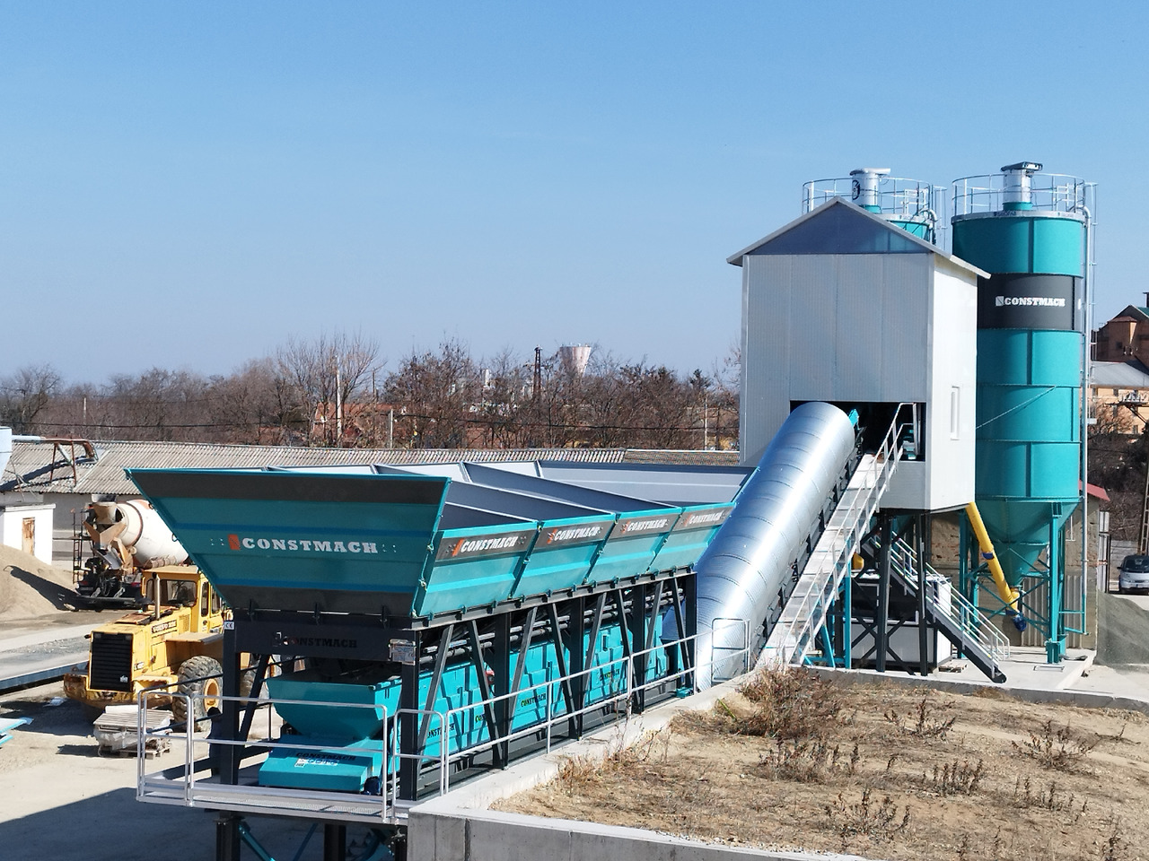 Constmach Centrale à Béton Compacte de 60 m³/h Avec Tapis Roulant - Planta de hormigón: foto 2 Constmach Centrale à Béton Compacte de 60 m³/h Avec Tapis Roulant - Planta de hormigón: foto 2
