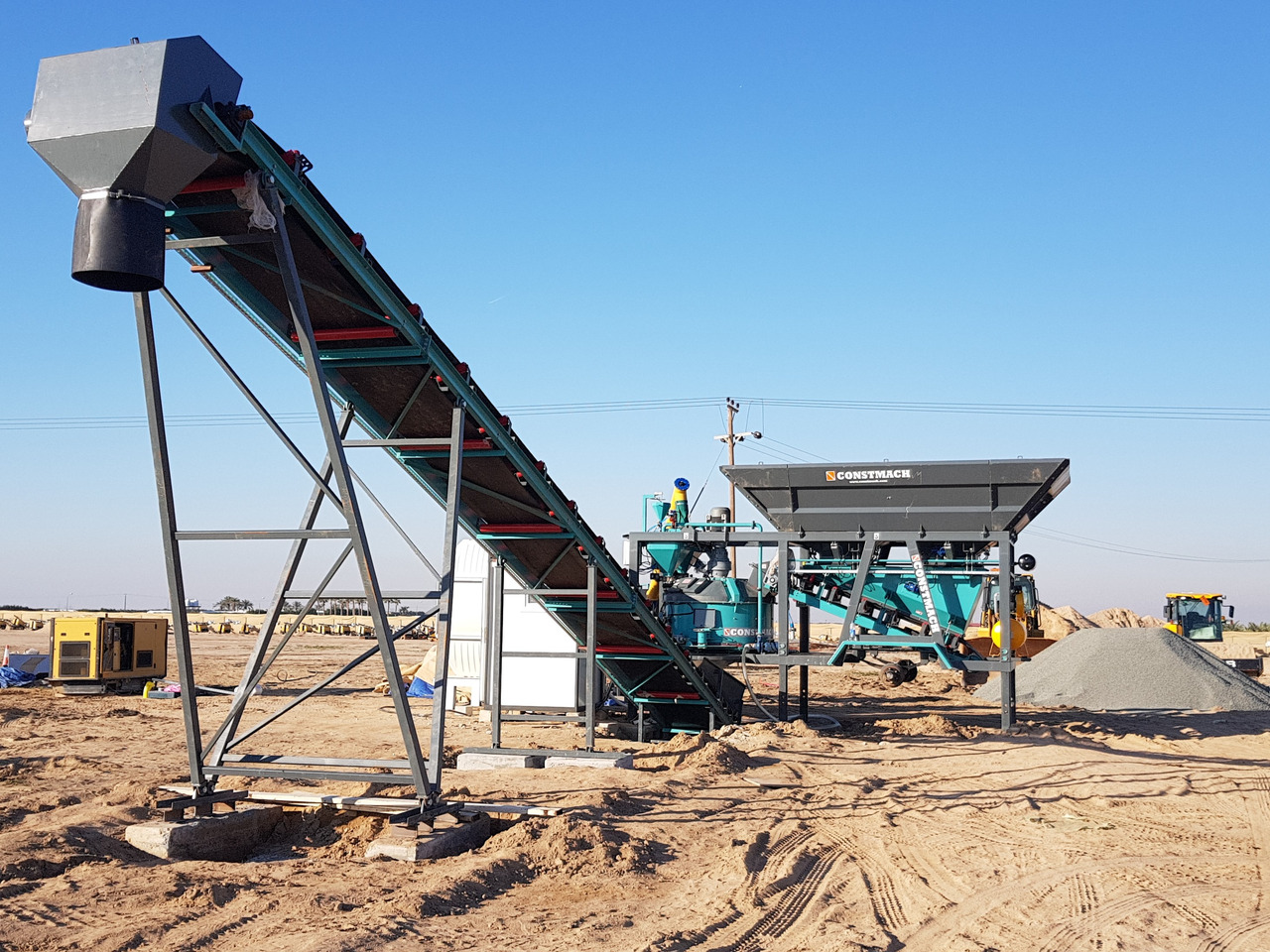 Constmach Mini-Mobile Betonmischanlage 30 m³/h - Planta de hormigón: foto 5 Constmach Mini-Mobile Betonmischanlage 30 m³/h - Planta de hormigón: foto 5