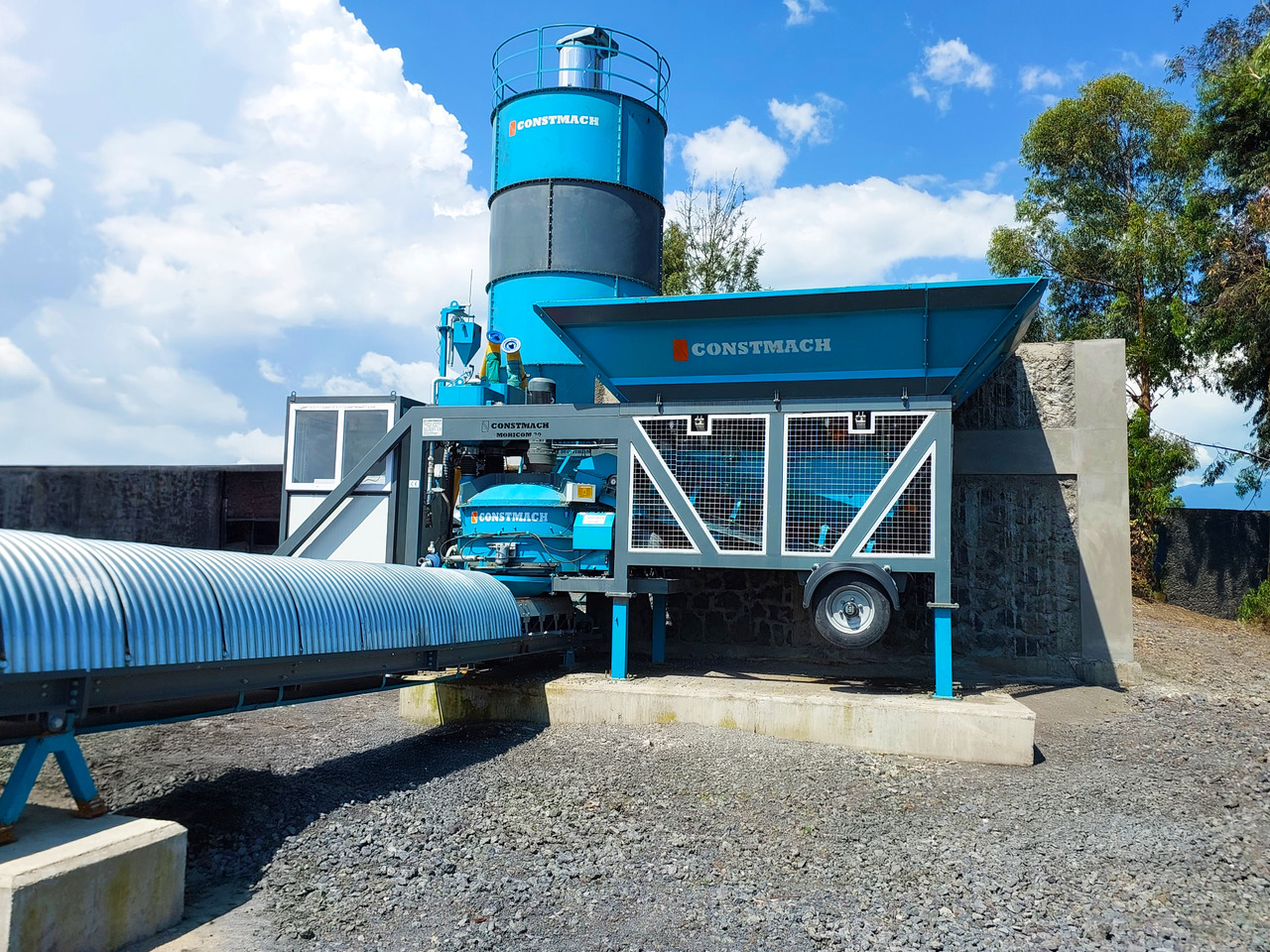 Planta de hormigón Constmach Mini-Mobile Betonmischanlage 30 m³/h: foto 6