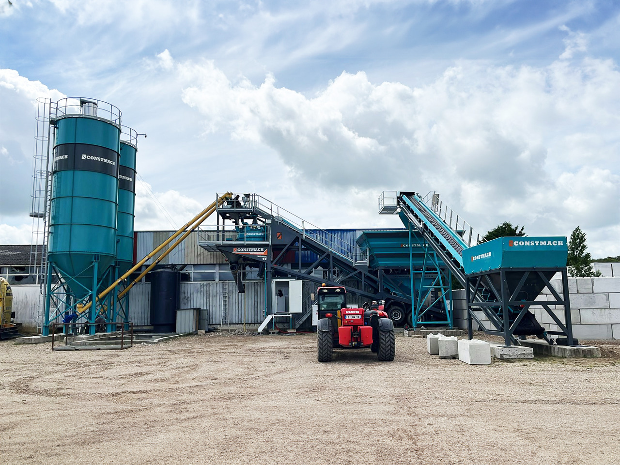 Constmach Mobile Betonmischanlage mit 60 m³/h - Planta de hormigón: foto 3 Constmach Mobile Betonmischanlage mit 60 m³/h - Planta de hormigón: foto 3