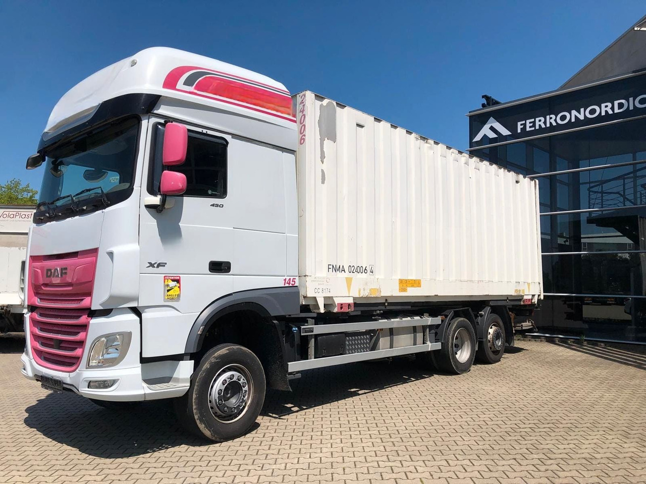 DAF XF450 SSC Lenk/Lift*LBW*AHK*Standklima - Camión portacontenedore/ Intercambiable: foto 3 DAF XF450 SSC Lenk/Lift*LBW*AHK*Standklima - Camión portacontenedore/ Intercambiable: foto 3