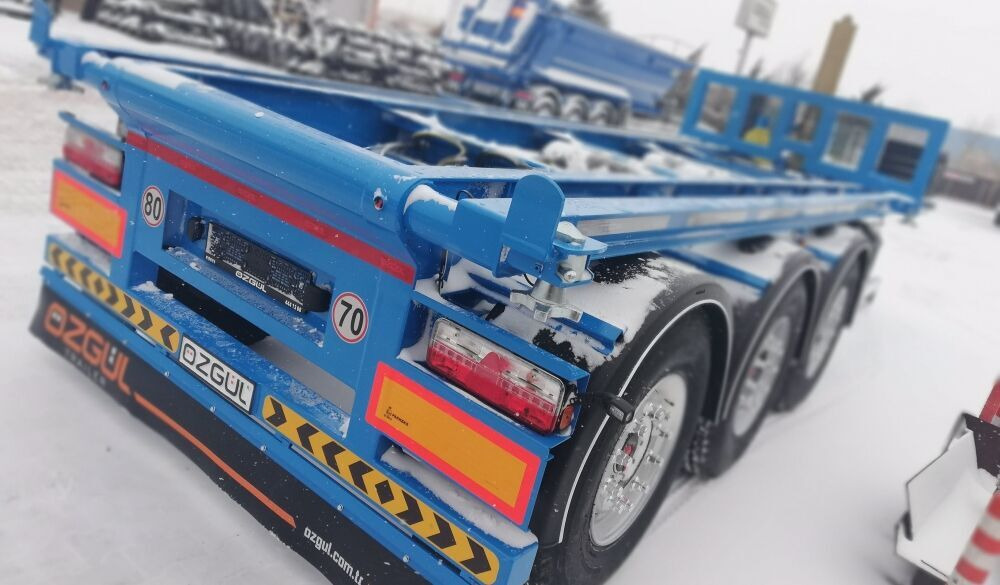 Semirremolque portacontenedore/ Intercambiable para transporte de contenedores Özgül 40 FT TIPPING CONTAINER CHASSIS AINER CARRIER: foto 11 Semirremolque portacontenedore/ Intercambiable para transporte de contenedores Özgül 40 FT TIPPING CONTAINER CHASSIS AINER CARRIER: foto 11