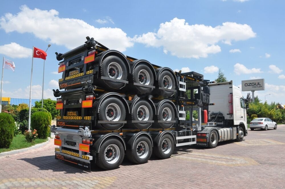 Semirremolque portacontenedore/ Intercambiable para transporte de contenedores Özgül 40 FT TIPPING CONTAINER CHASSIS AINER CARRIER: foto 7 Semirremolque portacontenedore/ Intercambiable para transporte de contenedores Özgül 40 FT TIPPING CONTAINER CHASSIS AINER CARRIER: foto 7