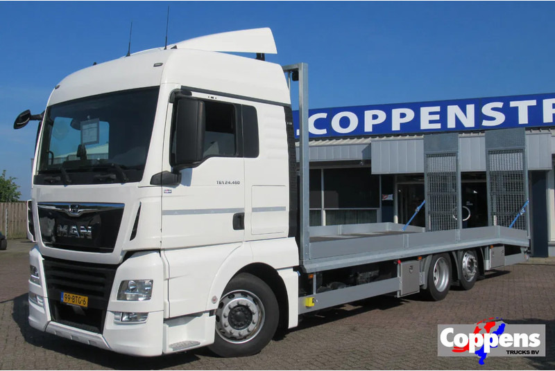 MAN TGX 26.460 Machine/auto transporter XLX Intarder - Camión portavehículos: foto 1 MAN TGX 26.460 Machine/auto transporter XLX Intarder - Camión portavehículos: foto 1