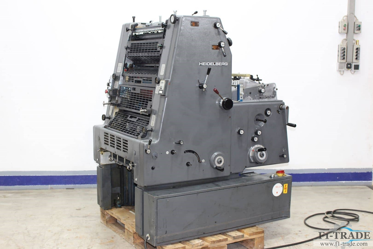 Heidelberg GTO52+ N+P - Máquina offset: foto 1 Heidelberg GTO52+ N+P - Máquina offset: foto 1