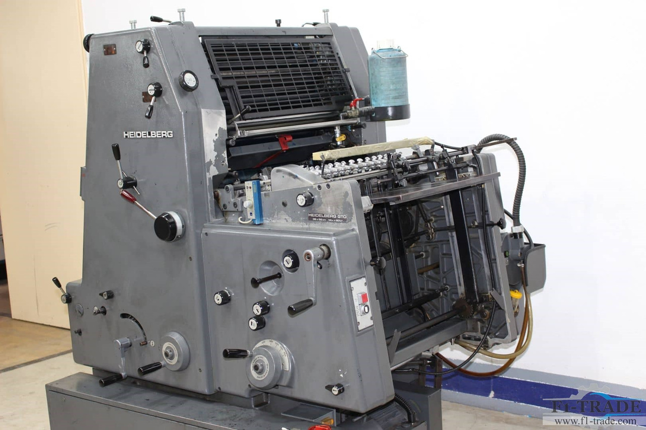 Heidelberg GTO52+ N+P - Máquina offset: foto 4 Heidelberg GTO52+ N+P - Máquina offset: foto 4