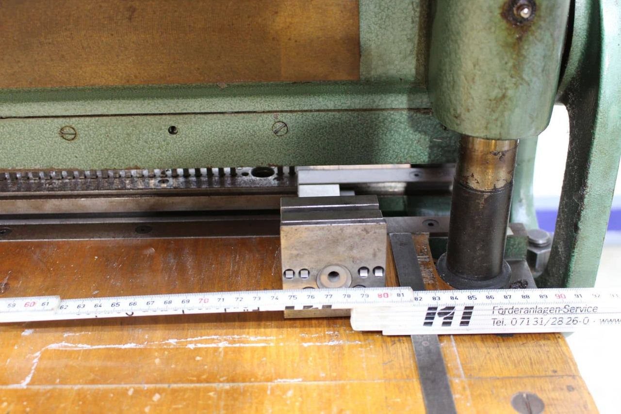 W. Kroll Gartenberg K80 - Máquina de corte de papel: foto 5 W. Kroll Gartenberg K80 - Máquina de corte de papel: foto 5