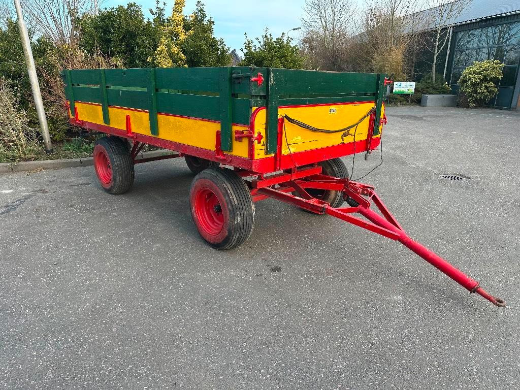 Miedema landbouwwagen vierwielige wagen schamelwagen - Remolque agrícola: foto 1 Miedema landbouwwagen vierwielige wagen schamelwagen - Remolque agrícola: foto 1
