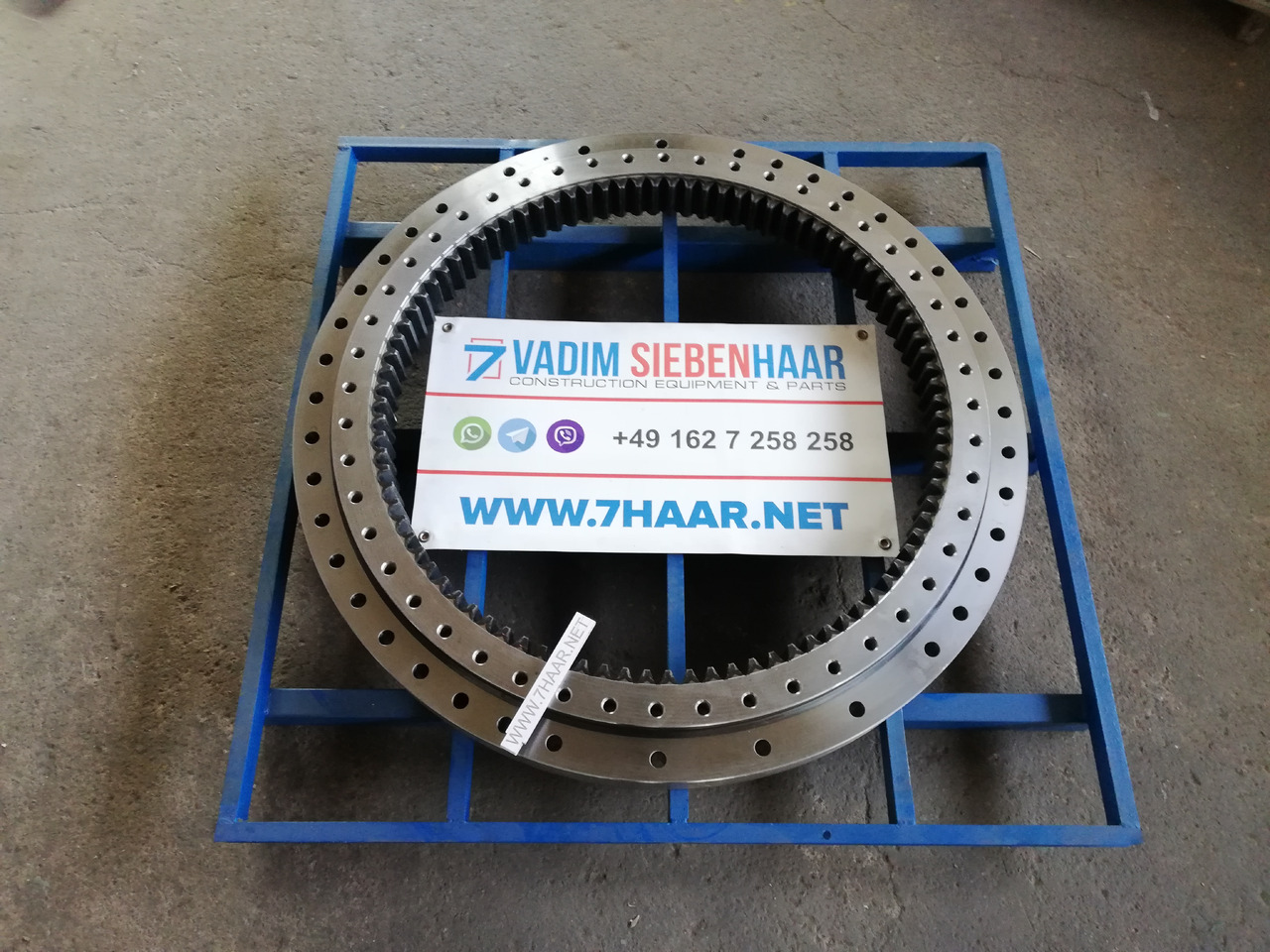 Liebherr Slewring Drehkranz OPU Łożysko wieńcowe 933816501 Liebherr R 934 - Corona de giro para Excavadora: foto 1 Liebherr Slewring Drehkranz OPU Łożysko wieńcowe 933816501 Liebherr R 934 - Corona de giro para Excavadora: foto 1