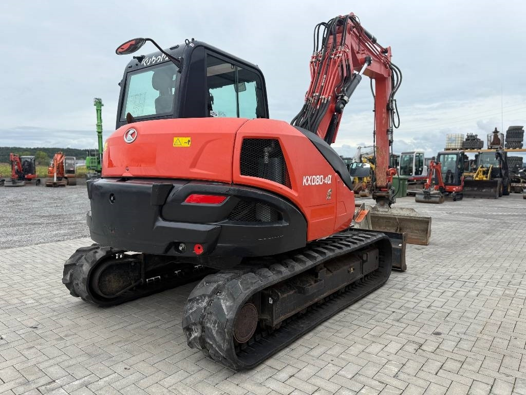 Kubota KX 080-4 - Miniexcavadora: foto 5 Kubota KX 080-4 - Miniexcavadora: foto 5