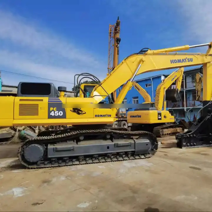 Construction machinery 45 Tons Used Komatsu excavator pc450-8 crawler excavator original Japan Komatsu 450-8 for sale - Excavadora: foto 1 Construction machinery 45 Tons Used Komatsu excavator pc450-8 crawler excavator original Japan Komatsu 450-8 for sale - Excavadora: foto 1