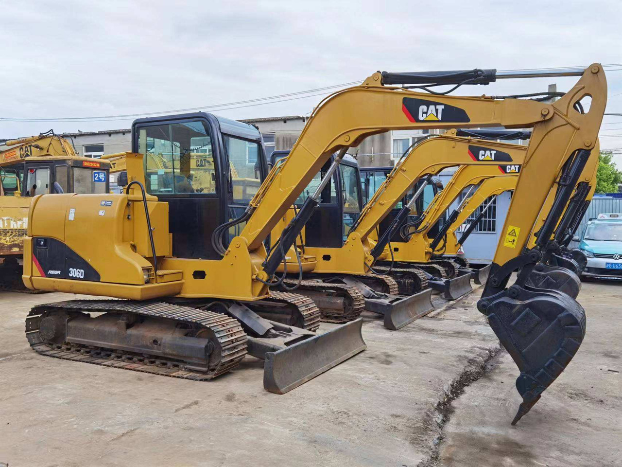 Used cat mini excavator 306D 302.5 6ton 2.5ton free shipping with mini excavator bucket - Excavadora de cadenas: foto 3 Used cat mini excavator 306D 302.5 6ton 2.5ton free shipping with mini excavator bucket - Excavadora de cadenas: foto 3