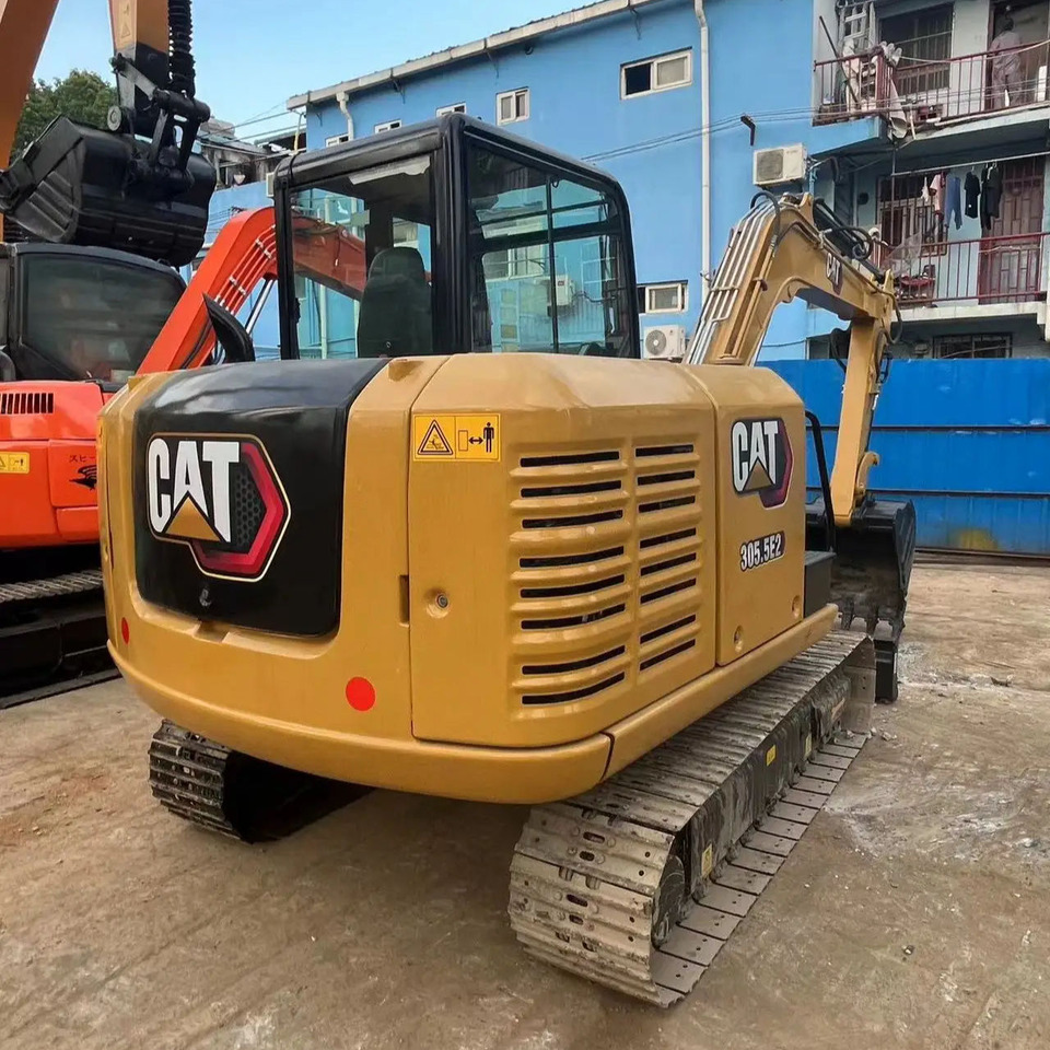 Used construction machine 305.5E2 CAT excavator mini 5 tons excavator in good condition on sale - Excavadora de cadenas: foto 1 Used construction machine 305.5E2 CAT excavator mini 5 tons excavator in good condition on sale - Excavadora de cadenas: foto 1