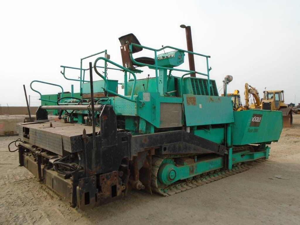 Vögele Super 2000 - Pavimentadora de asfalto: foto 2 Vögele Super 2000 - Pavimentadora de asfalto: foto 2