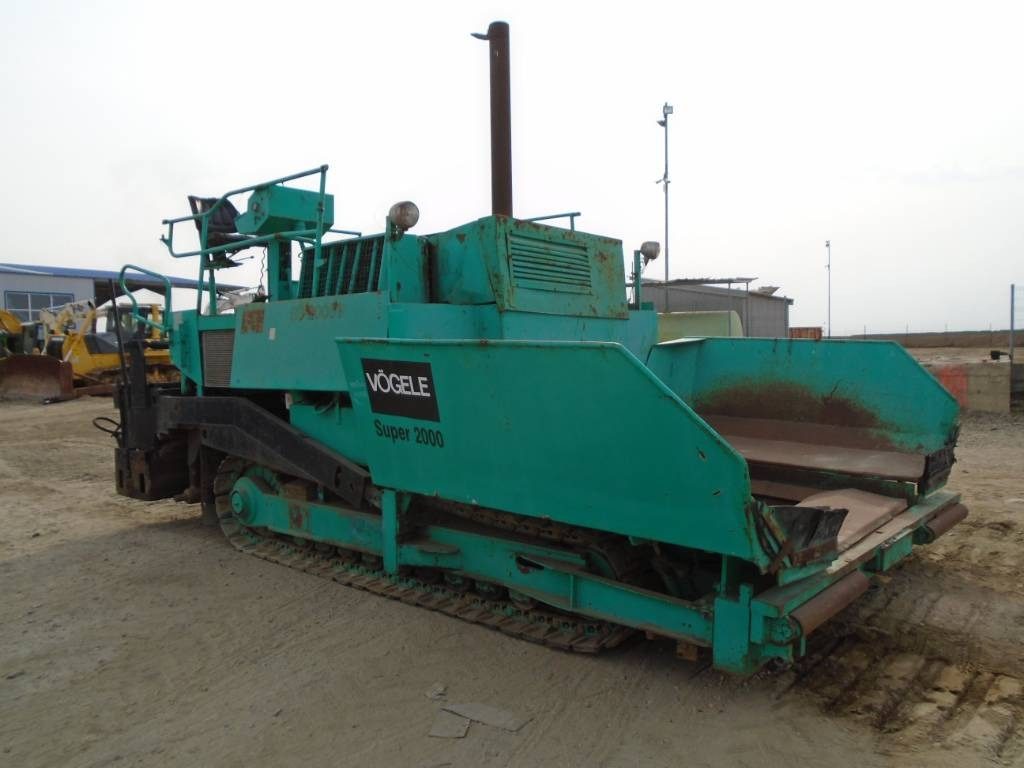 Vögele Super 2000 - Pavimentadora de asfalto: foto 1 Vögele Super 2000 - Pavimentadora de asfalto: foto 1