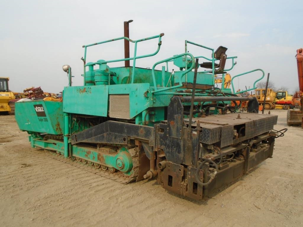 Vögele Super 2000 - Pavimentadora de asfalto: foto 3 Vögele Super 2000 - Pavimentadora de asfalto: foto 3