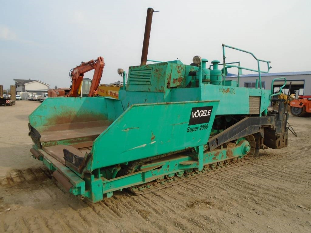 Vögele Super 2000 - Pavimentadora de asfalto: foto 4 Vögele Super 2000 - Pavimentadora de asfalto: foto 4
