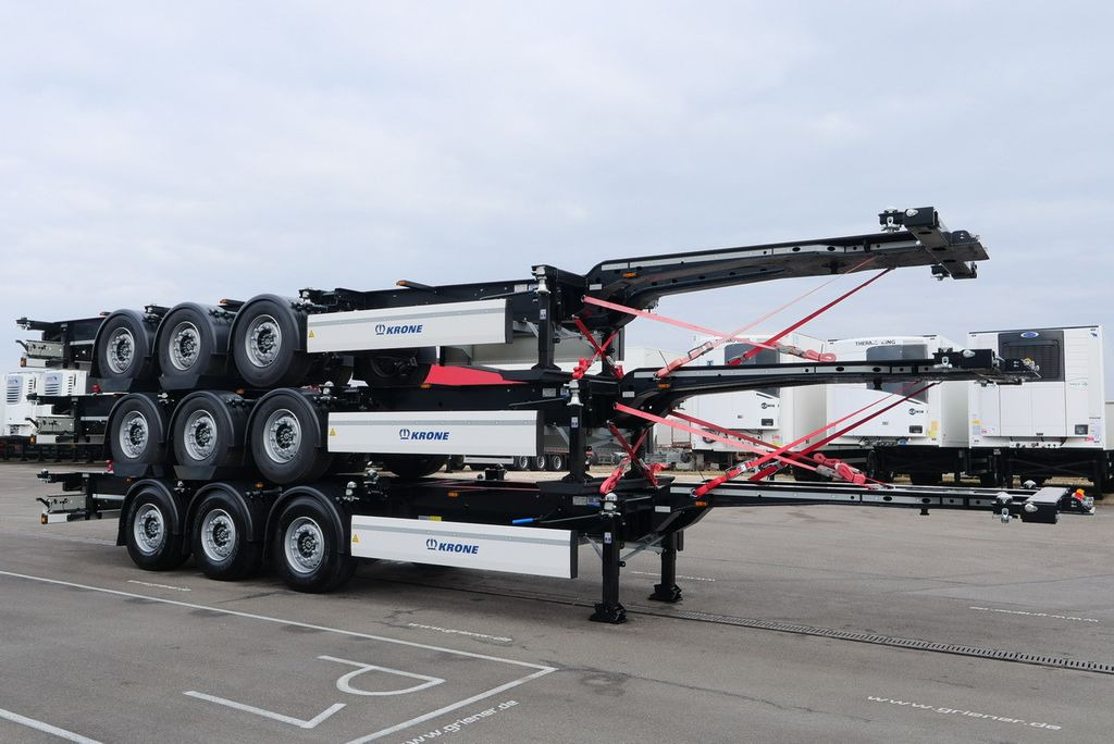 Krone SDC 27/eLT3 / 2 x 20/30/40 /20 mittig EXIII ADR - Semirremolque portacontenedore/ Intercambiable: foto 4 Krone SDC 27/eLT3 / 2 x 20/30/40 /20 mittig EXIII ADR - Semirremolque portacontenedore/ Intercambiable: foto 4