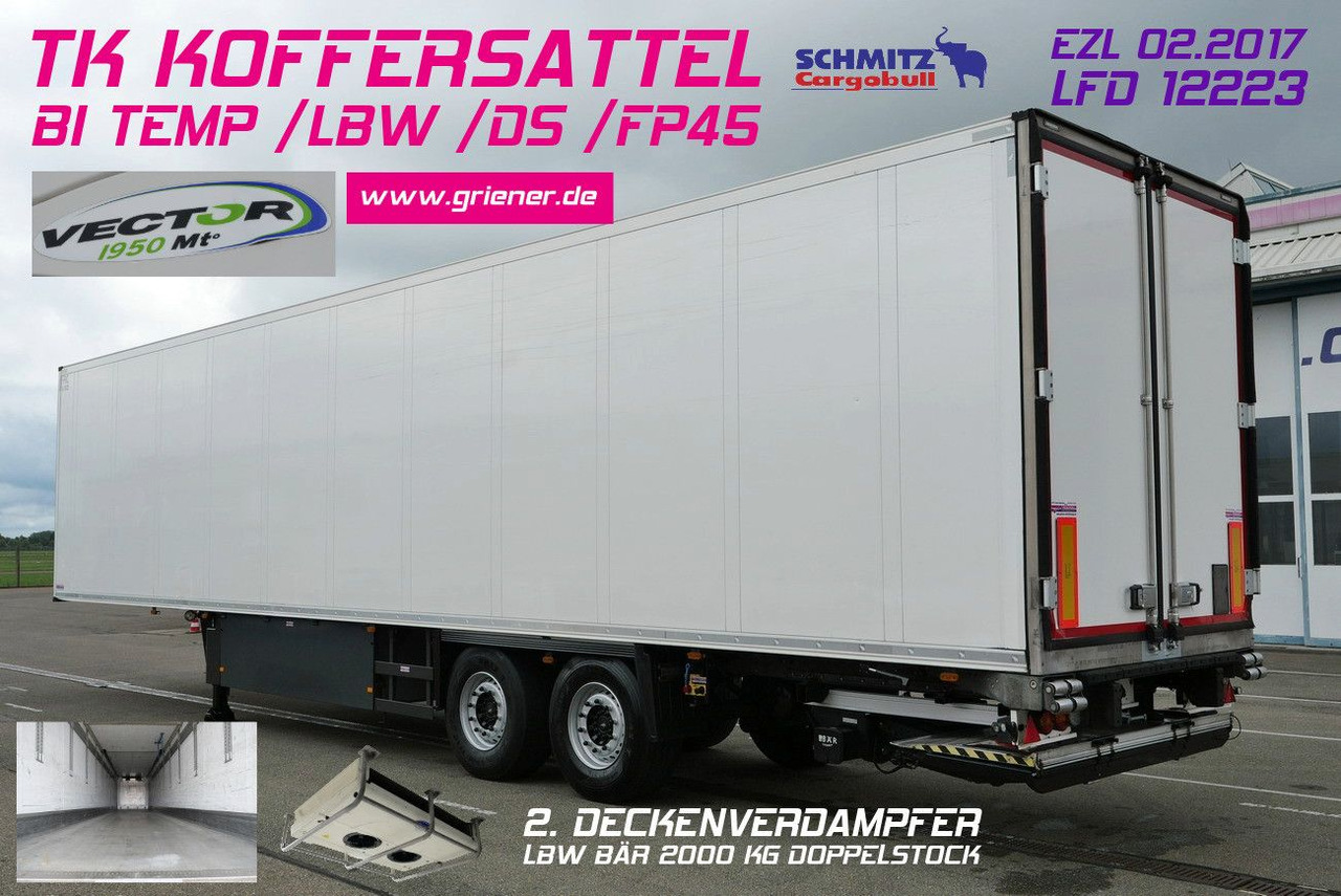 Schmitz Cargobull SKO 18 /BI TEMP / LBW BÄR / FP45 /VECTOR 1950 MT - Semirremolque caja cerrada: foto 1 Schmitz Cargobull SKO 18 /BI TEMP / LBW BÄR / FP45 /VECTOR 1950 MT - Semirremolque caja cerrada: foto 1