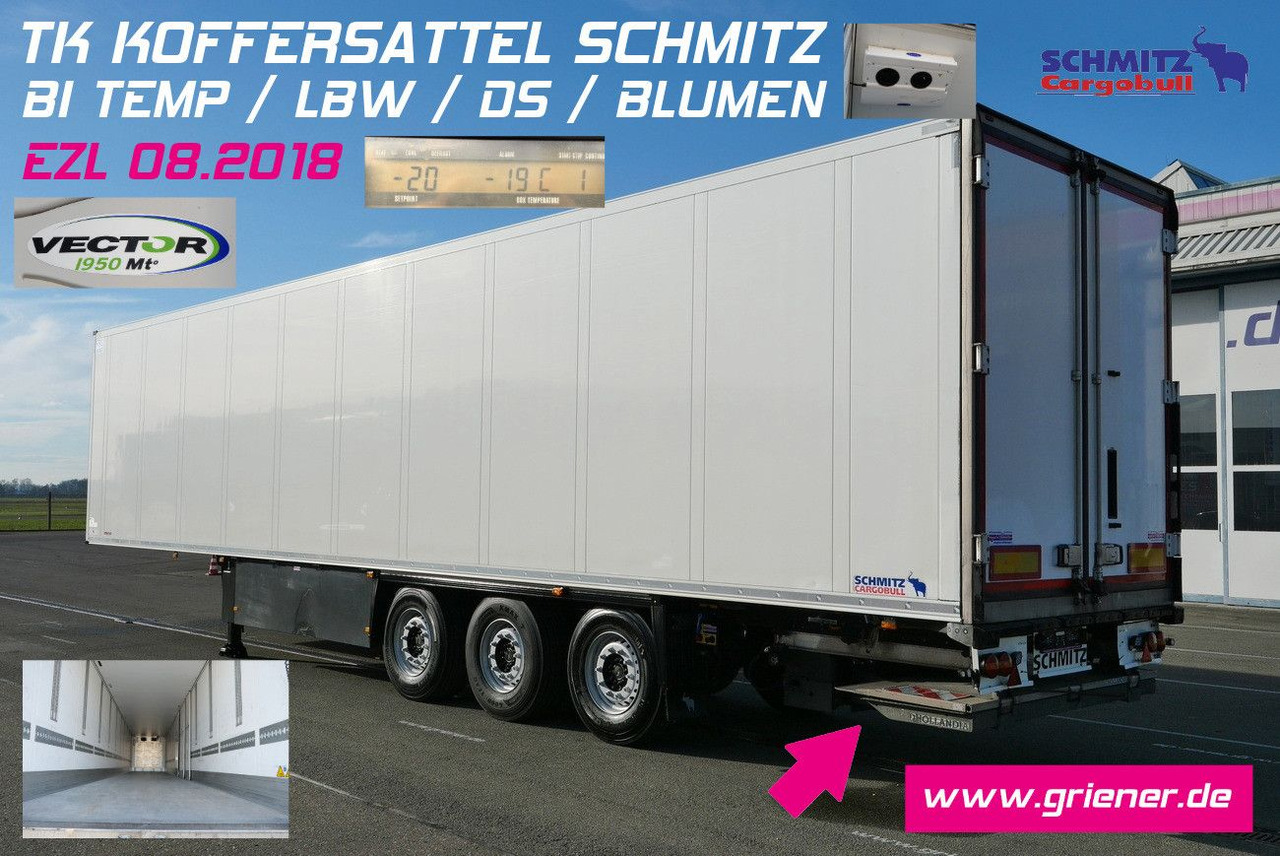 Schmitz Cargobull SKO 24/ BI TEMP CARRIER VEC 1950 MT /DS/LBW !!!! - Semirremolque frigorífico: foto 1 Schmitz Cargobull SKO 24/ BI TEMP CARRIER VEC 1950 MT /DS/LBW !!!! - Semirremolque frigorífico: foto 1
