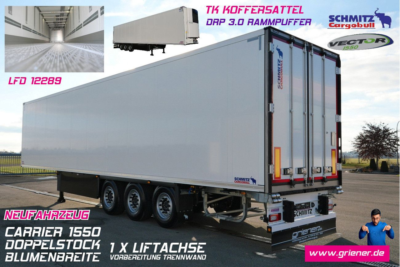 Schmitz Cargobull SKO 24/FP 45 cool /V7 / DOPPELSTOCK/DRP/ 1550 - Semirremolque frigorífico: foto 1 Schmitz Cargobull SKO 24/FP 45 cool /V7 / DOPPELSTOCK/DRP/ 1550 - Semirremolque frigorífico: foto 1