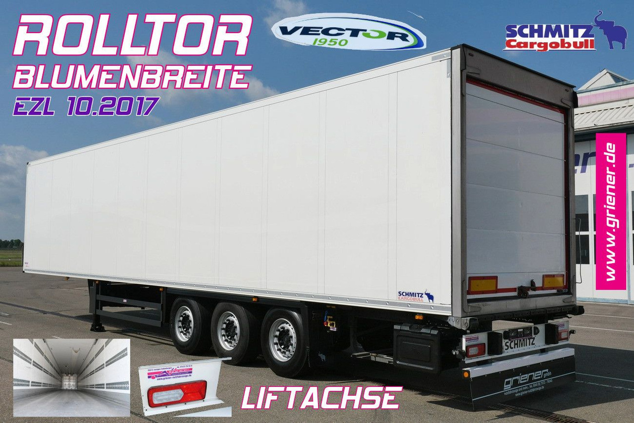 Schmitz Cargobull SKO 24/ROLLTOR /VECTOR 1950 / FP45 BLUMENBREITE - Semirremolque caja cerrada: foto 1 Schmitz Cargobull SKO 24/ROLLTOR /VECTOR 1950 / FP45 BLUMENBREITE - Semirremolque caja cerrada: foto 1