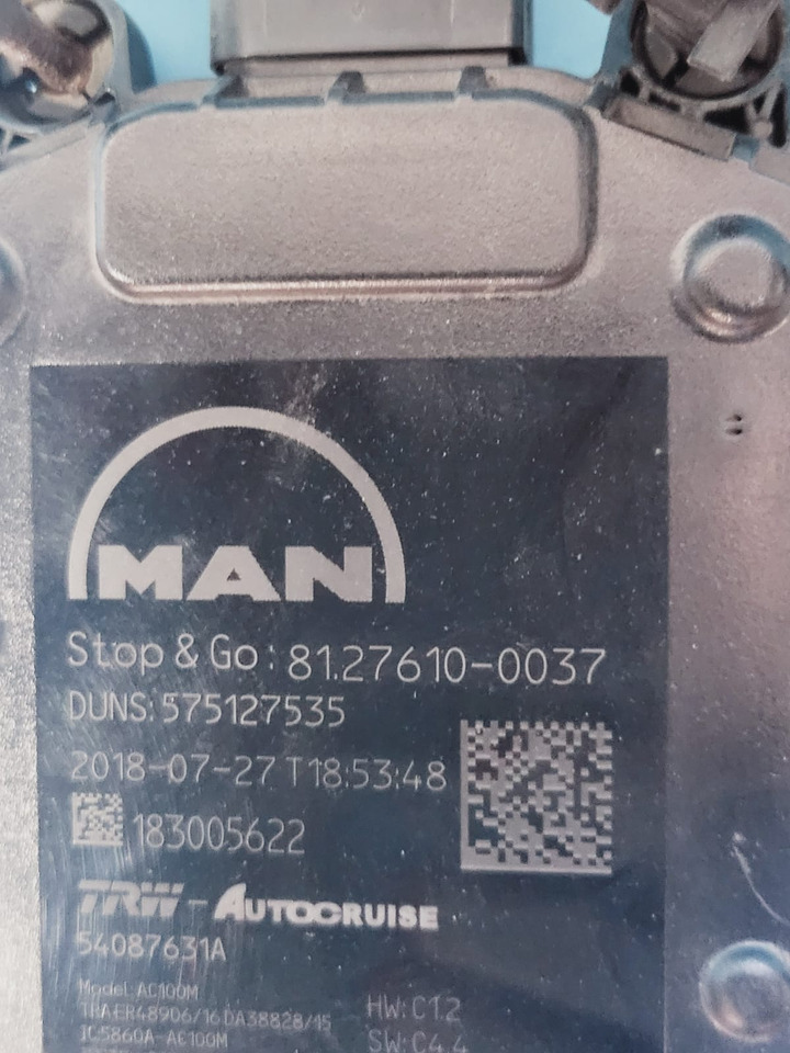 Radar Sensor 81276100037 TRW 54087631A Czujnik Odległości DISTRONIC MAN - Recambio: foto 2 Radar Sensor 81276100037 TRW 54087631A Czujnik Odległości DISTRONIC MAN - Recambio: foto 2