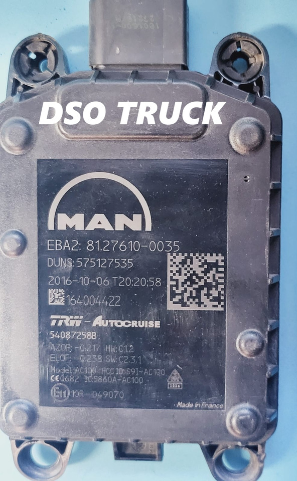 Radar sensor czujnik odległości DISTRONIC 81276100035 TRW 54087258B MAN - Recambio: foto 1 Radar sensor czujnik odległości DISTRONIC 81276100035 TRW 54087258B MAN - Recambio: foto 1