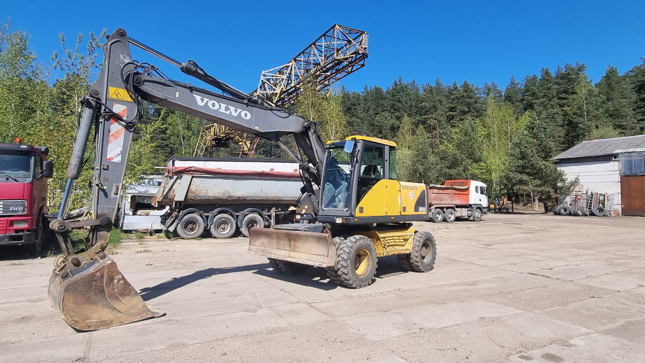 Volvo EW160 - Excavadora de ruedas: foto 1 Volvo EW160 - Excavadora de ruedas: foto 1
