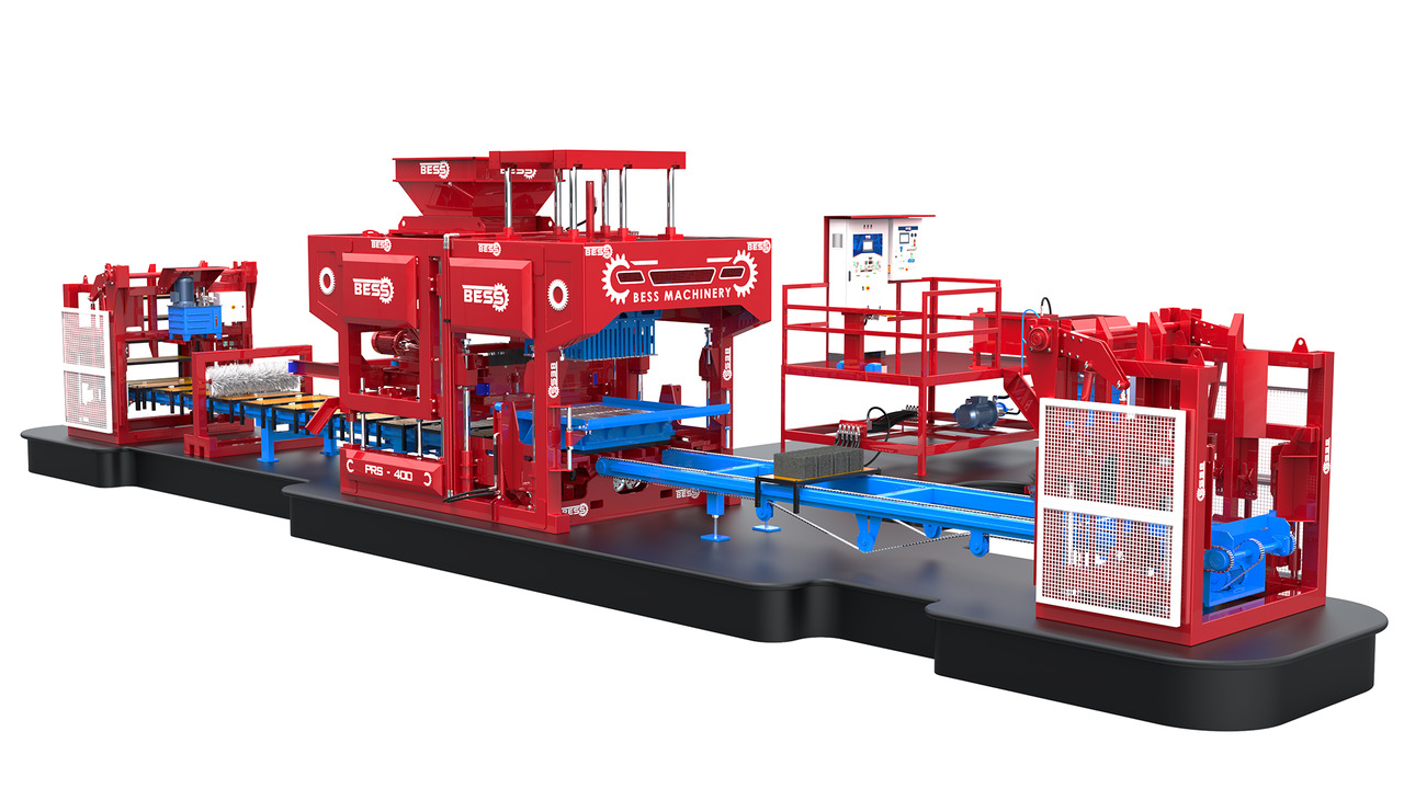 Concrete Block Machine | PRS-400 Fully Automatic - Máquina bloquera: foto 5 Concrete Block Machine | PRS-400 Fully Automatic - Máquina bloquera: foto 5