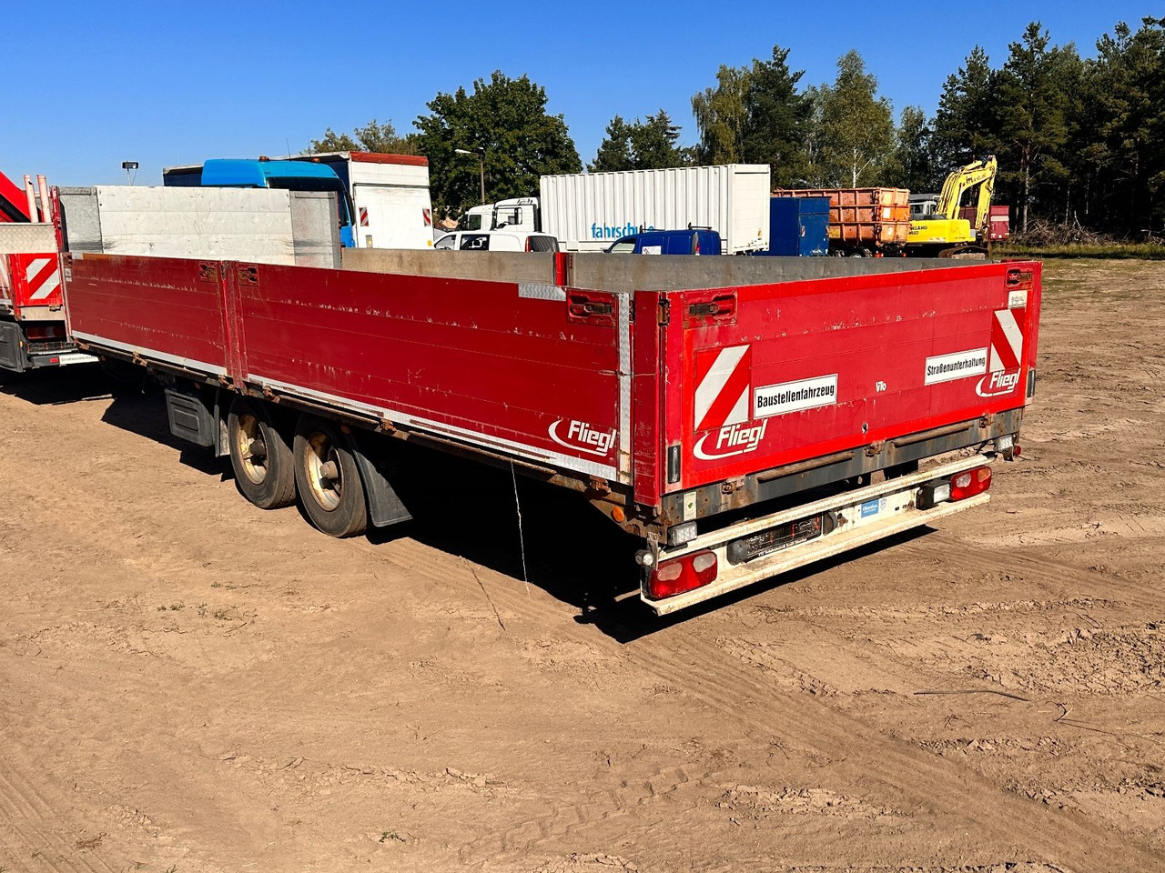Fliegl TPS 18 - Remolque plataforma/ Caja abierta: foto 5 Fliegl TPS 18 - Remolque plataforma/ Caja abierta: foto 5