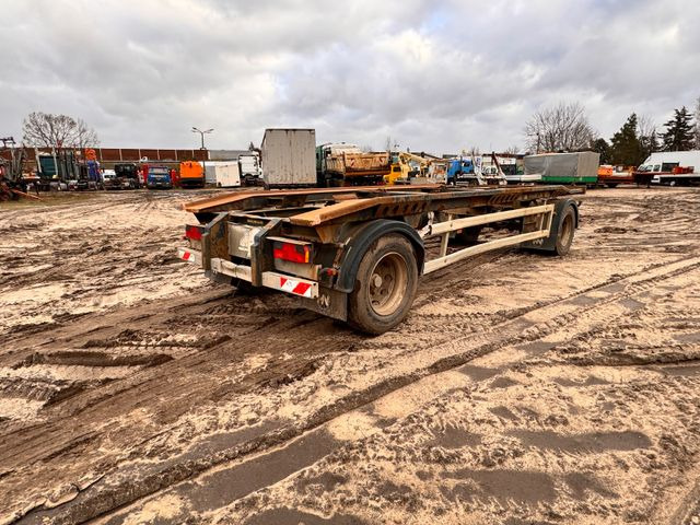 Hüffermann HAR 1870 L Schlitten - Abrollanhänger - Remolque multilift/ Portacontenedores de cadenas: foto 5 Hüffermann HAR 1870 L Schlitten - Abrollanhänger - Remolque multilift/ Portacontenedores de cadenas: foto 5