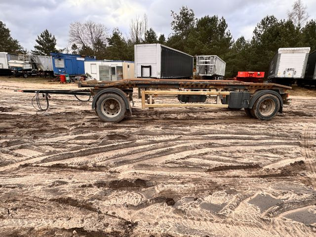 Hüffermann HAR 1870 L Schlitten - Abrollanhänger - Remolque multilift/ Portacontenedores de cadenas: foto 4 Hüffermann HAR 1870 L Schlitten - Abrollanhänger - Remolque multilift/ Portacontenedores de cadenas: foto 4