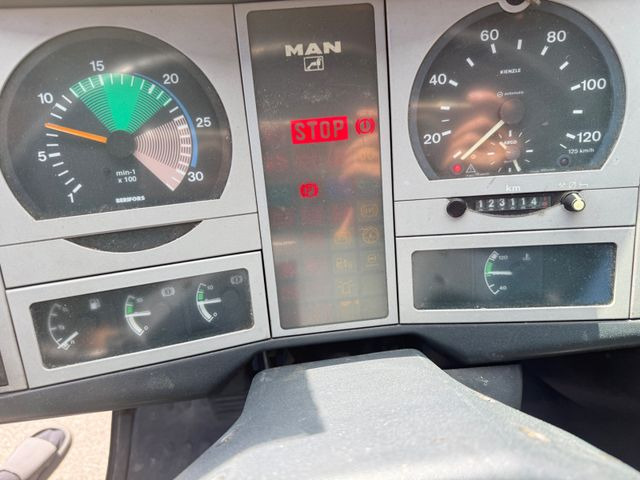 Camión con plataforma elevadora MAN 8.163 Hubarbeitsbühne: foto 14