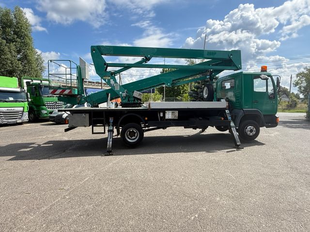 Camión con plataforma elevadora MAN 8.163 Hubarbeitsbühne: foto 10