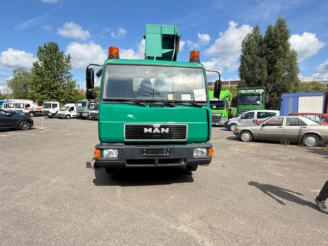 MAN 8.163 Hubarbeitsbühne - Camión con plataforma elevadora: foto 2 MAN 8.163 Hubarbeitsbühne - Camión con plataforma elevadora: foto 2