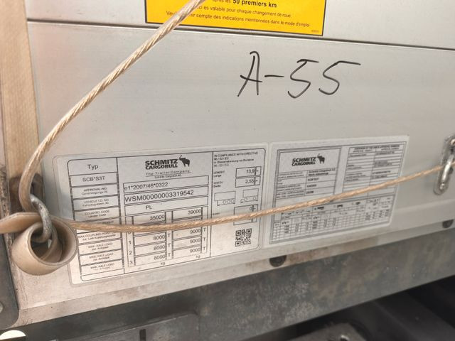 Semirremolque lona Schmitz Cargobull SCB S3T: foto 10 Semirremolque lona Schmitz Cargobull SCB S3T: foto 10