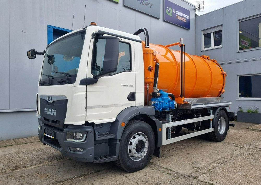 MAN TGM 18.250, zabudowa asenizacyjna Janco/GP Lift - Camión de basura: foto 1 MAN TGM 18.250, zabudowa asenizacyjna Janco/GP Lift - Camión de basura: foto 1