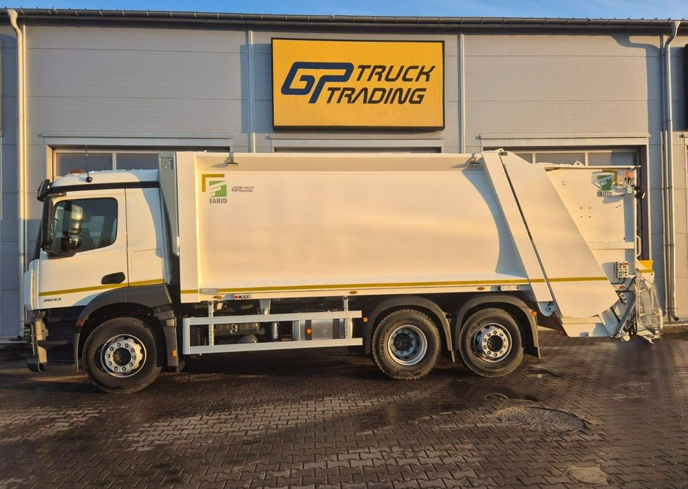 Camión de basura Mercedes-Benz Actros 2633, śmieciarka Farid: foto 6