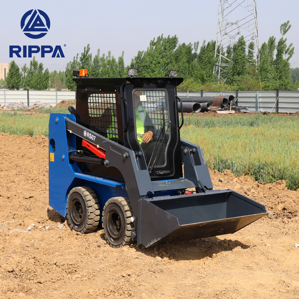 Rippa RS07 Compact Loader | 24.4hp Kubota Power | High Flow Dual Pump | Comfortable A/C Cabin - Minicargadora: foto 1 Rippa RS07 Compact Loader | 24.4hp Kubota Power | High Flow Dual Pump | Comfortable A/C Cabin - Minicargadora: foto 1
