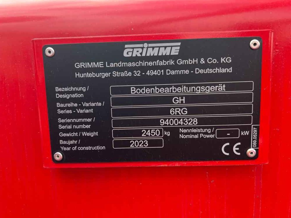 Grimme GH 6 - Cultivador: foto 2 Grimme GH 6 - Cultivador: foto 2